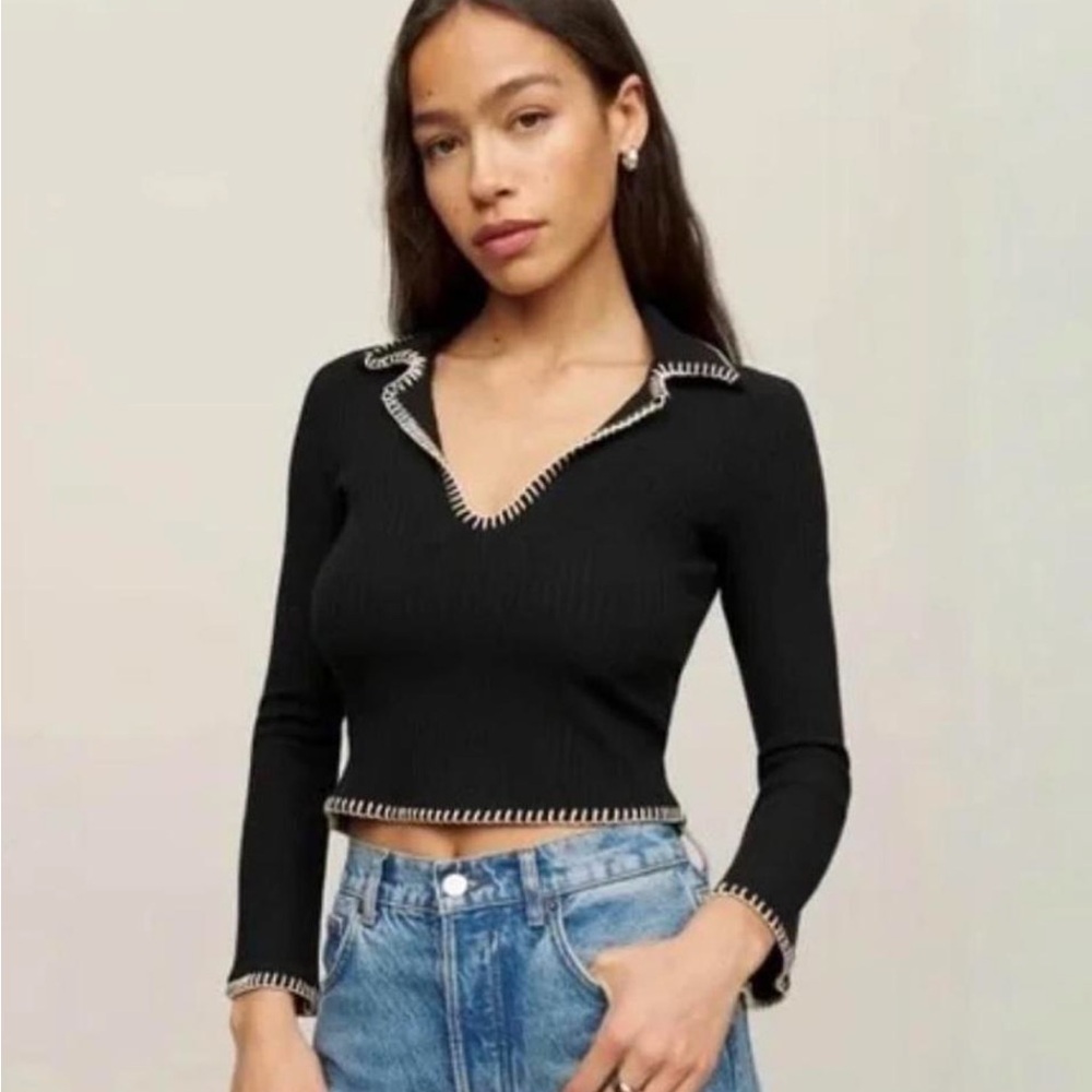 Nolen Knit Top from Reformation, Size XS